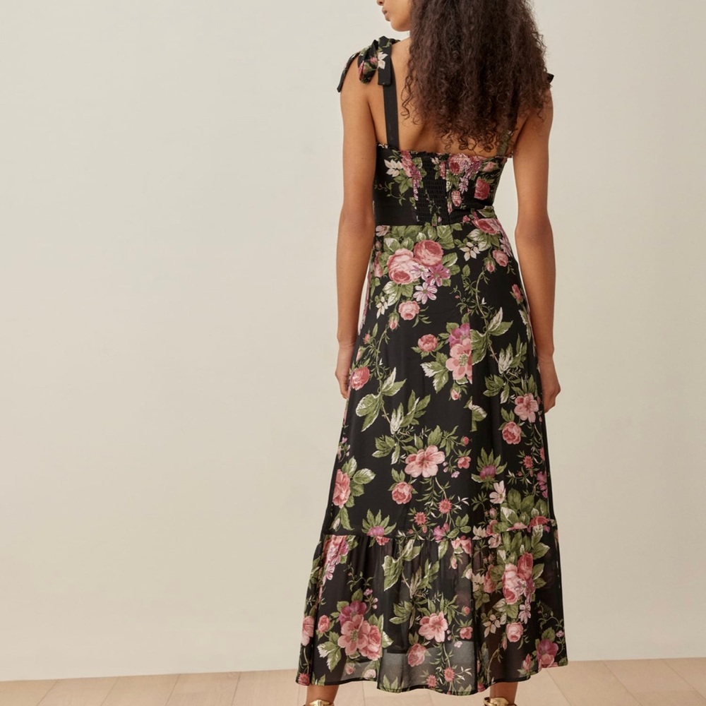 Reformation Nikita Floral Cottage Garden Dress (Size 0)